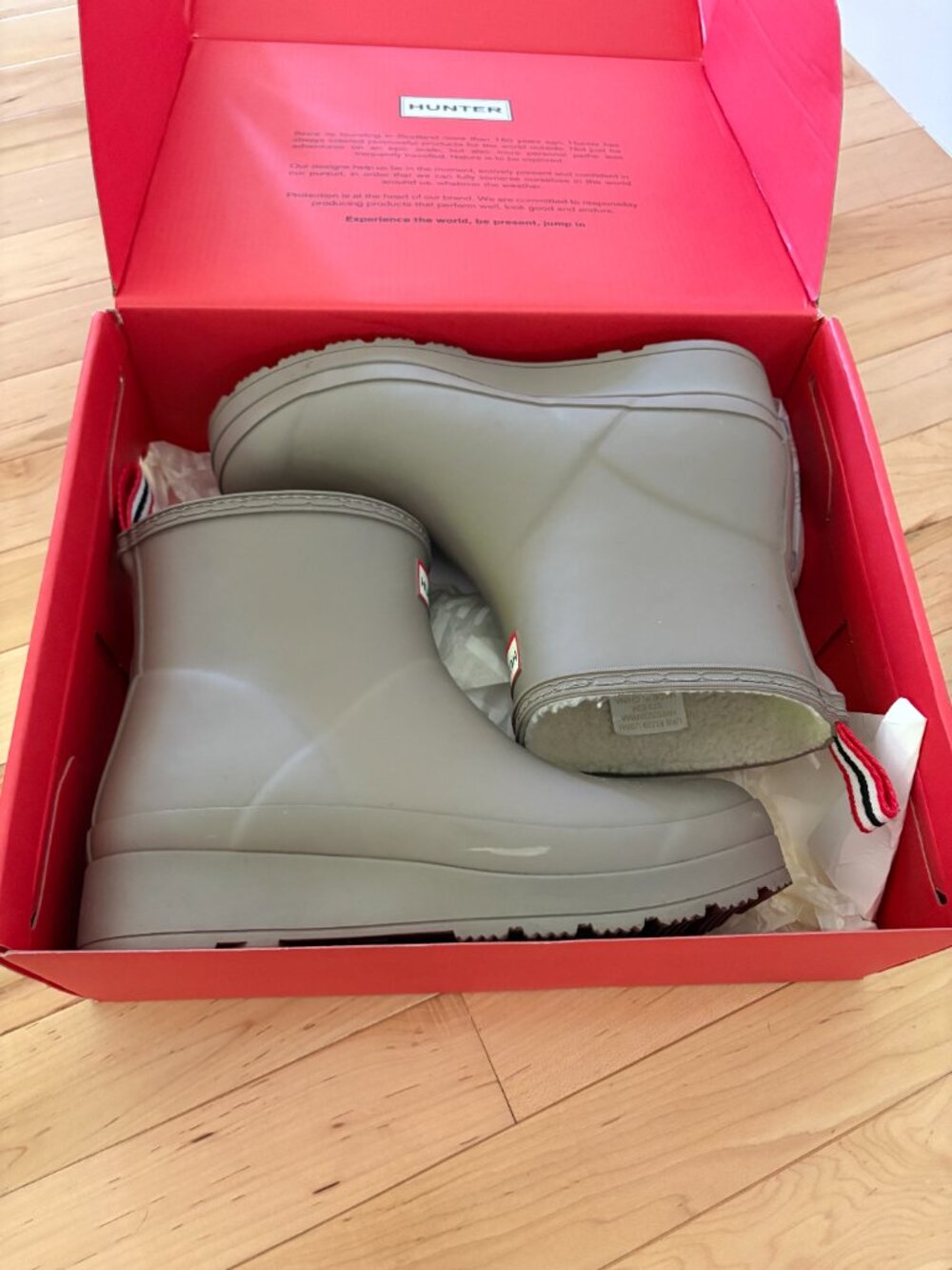 Hunter Play Short Insulated Boots - Gray/beige - Picture 3 of 7